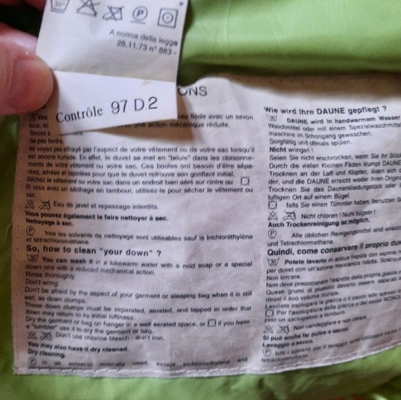 Moncler vintage green warm puffer ski jacket medium - Picture 4 of 4